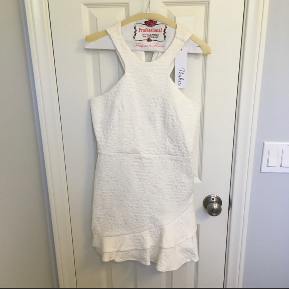 Parker white dress
